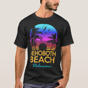 Rehoboth Beach Delaware Sommerurlaub Retro Vint T-Shirt