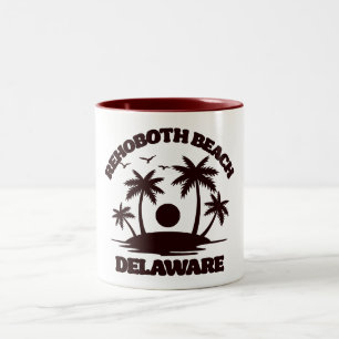 Rehoboth Beach Delaware Zweifarbige Tasse