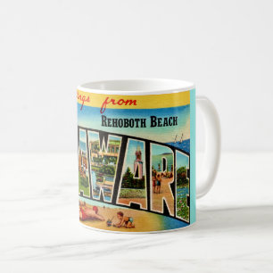 Rehoboth Beach Postkarten-Tasse Kaffeetasse