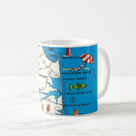 Rehoboth Bethany Beach Delaware Mug Kaffeetasse