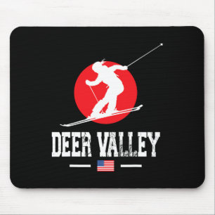 Rehtal Usa Ski Resort Rocky Mountains Amerika Mousepad