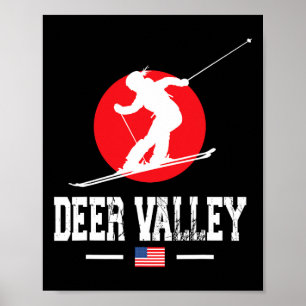Rehtal Usa Ski Resort Rocky Mountains Amerika Poster