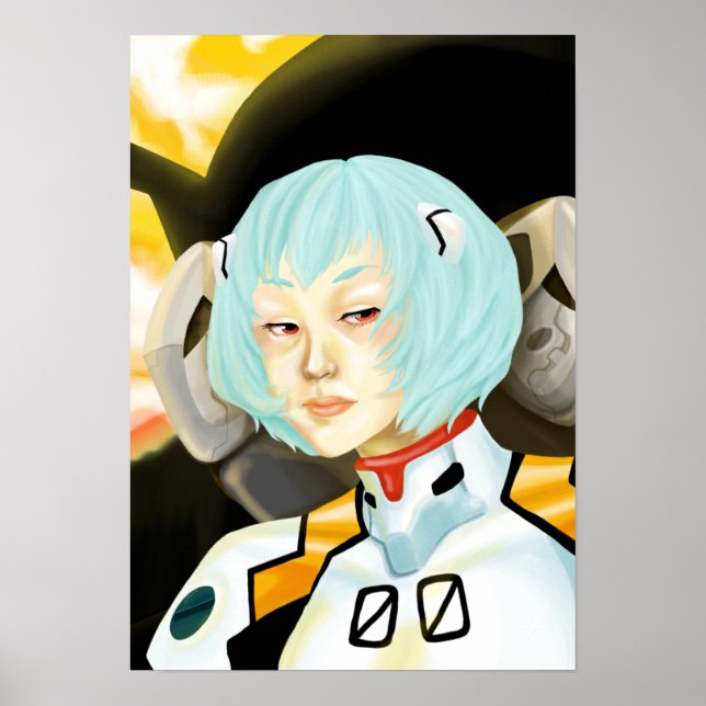 Rei Ayanami Poster (Vorne)