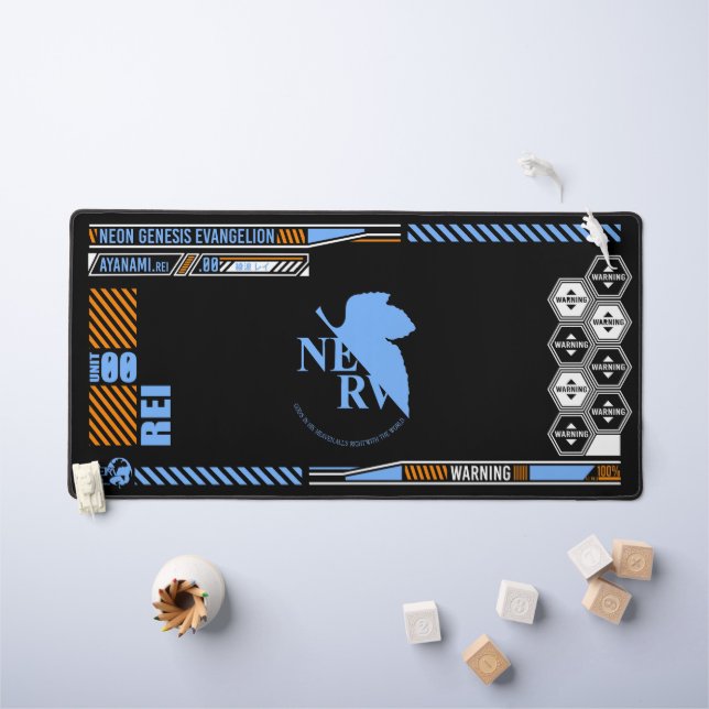Rei Ayanami Theme Evangelion Schreibtischunterlage (Kindertisch)