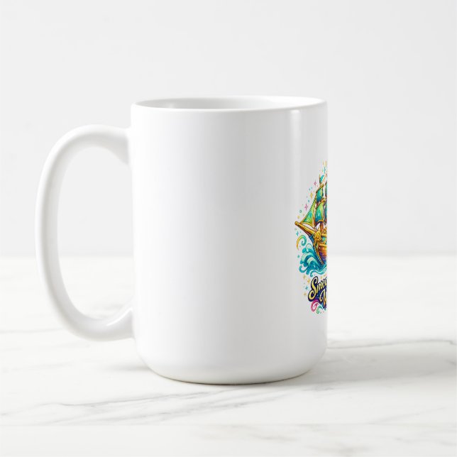 Reibungsloser Wohlstand-Becher Kaffeetasse (Links)