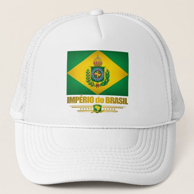 "Reich Brasiliens" Truckerkappe (Vorderseite)