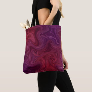 Reich Burgunder-Wein-Purple Organischer Fluss