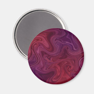 Reich Burgunder-Wein-Purple Organischer Fluss Magnet