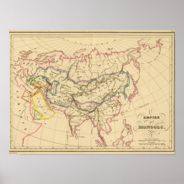 Reich der Mongolen Poster (Vorne)