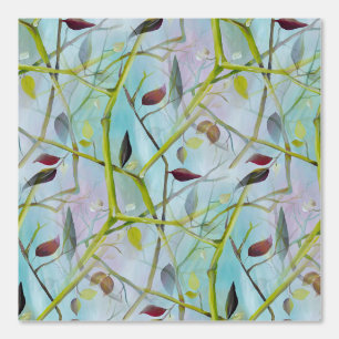 Reich des Foliage in grünen Schattierungen Tapete