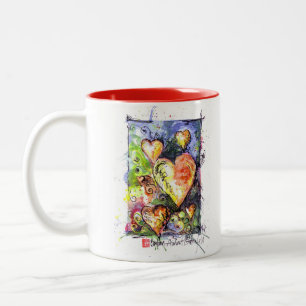 "Reich des Herzens" Tasse