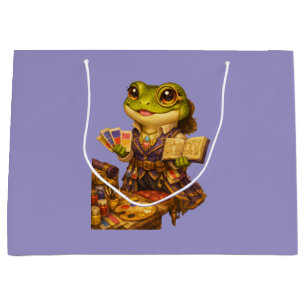 Reich Designer Frosch Charakter Große Geschenktüte
