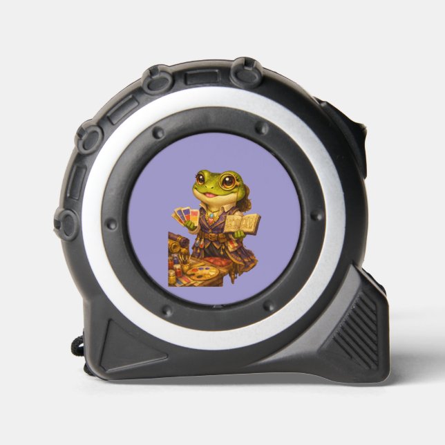 Reich Designer Frosch Charakter Maßband (Vorderseite)