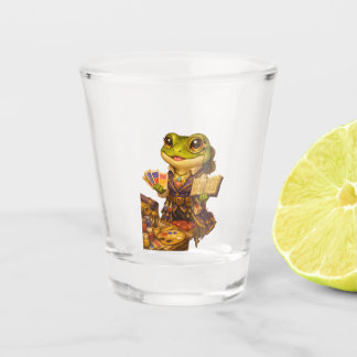 Reich Designer Frosch Charakter Schnapsglas