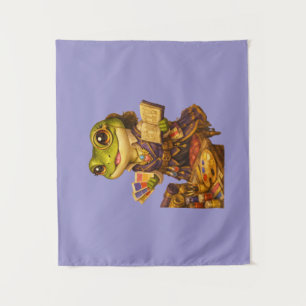 Reich Designer Frosch Charakter Wandteppich