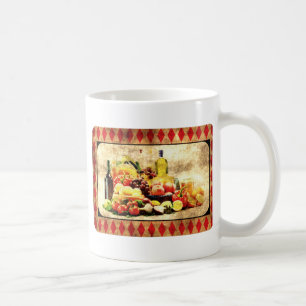 Reich gedeckter Tisch Tasse