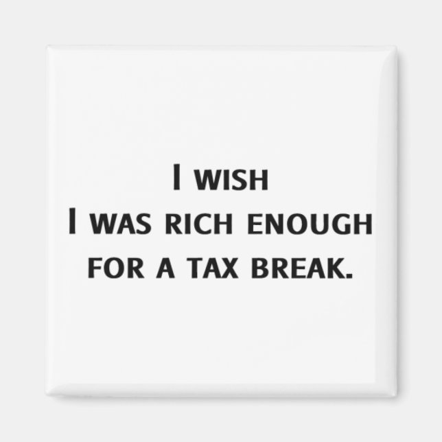 reich genug magnet (Vorne)