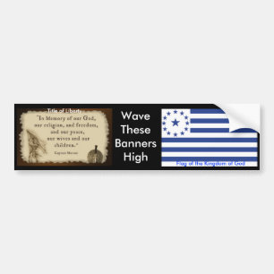 Reich Gottes bumper2 Autoaufkleber