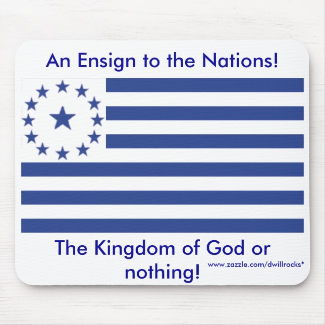 Reich Gottes mousepad (Vorne)