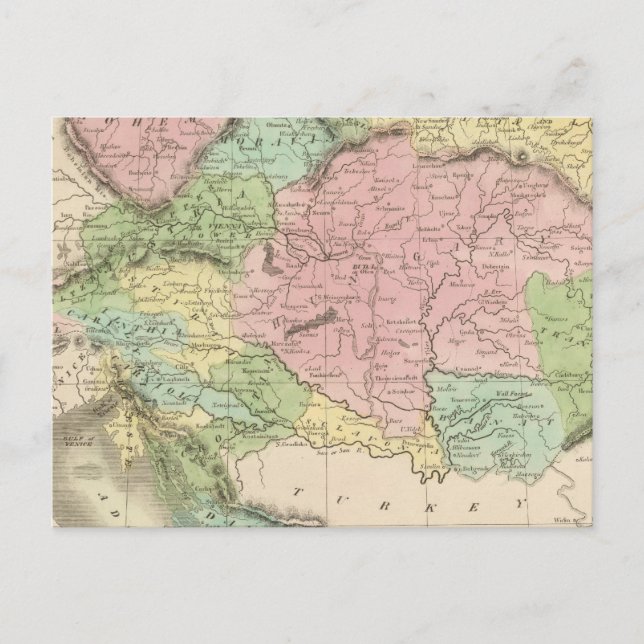 Reich Österreichs Postkarte (Vorderseite)