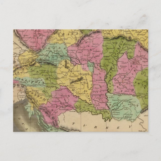 Reich Österreichs Postkarte (Vorderseite)