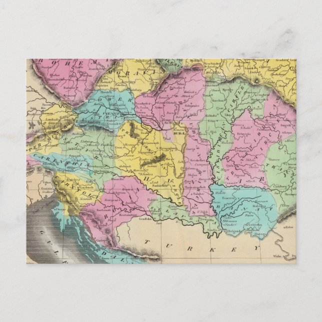 Reich Österreichs Postkarte (Vorderseite)