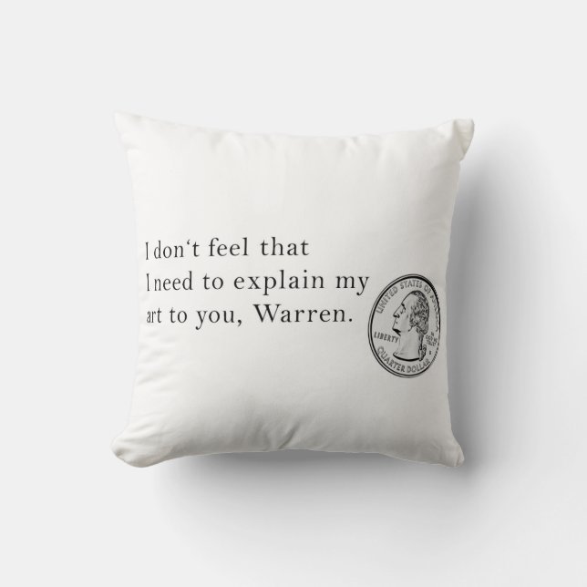 Reich-Plattenen-Kissen Kissen (Vorderseite)