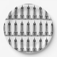 Reich-Staats-Gebäude-Papier-Teller