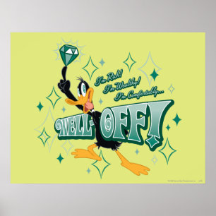 Reich und reich DAFFY DUCK™ Poster