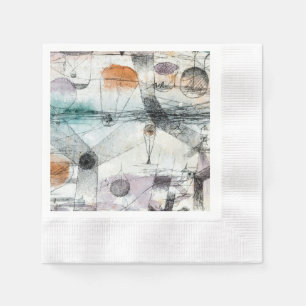 Reich von Air Paul Klee Abstrakter Expressionist Serviette