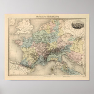 Reich von Charlemagne Poster