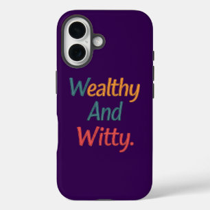 Reich & witzig iPhoneiPhone / iPad Fall iPhone 16 Hülle