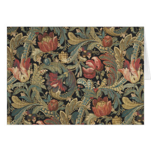 Reiche Blumenbänder Brocade Antique Classic