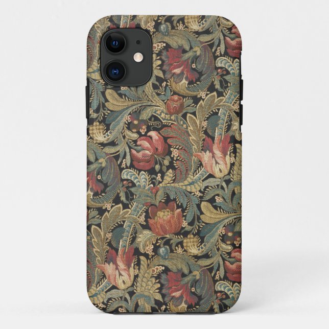 Reiche Blumenbänder Brocade Antique Classic Case-Mate iPhone Hülle (Rückseite)