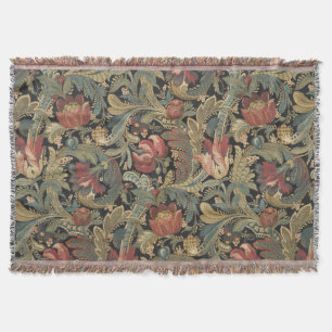 Reiche Blumenbänder Brocade Antique Classic Decke