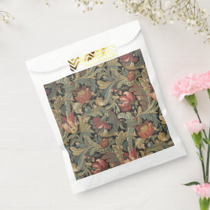 Reiche Blumenbänder Brocade Antique Classic Geschenktütchen