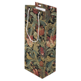 Reiche Blumenbänder Brocade Antique Classic Geschenktüte Für Weinflaschen