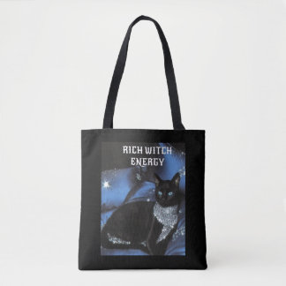 Reiche Hexenenergie Schwarze Katze Glamouröse Goth