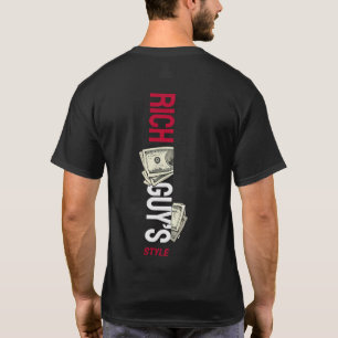 Reiche-Leute-Style-Urban-Money-Bekleidung T-Shirt
