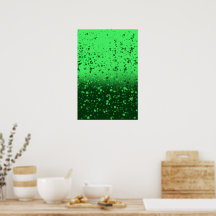 Reiche Smaragd-Minimalist-Kunst