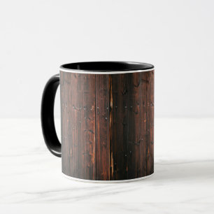 Reiche Tasse aus Holz