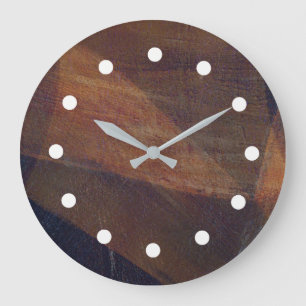 Reiche Überlagerungs-Digital-Kunst-Uhr Große Wanduhr