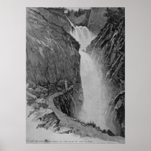 Reichenbach Falls - Sidney Paget Poster