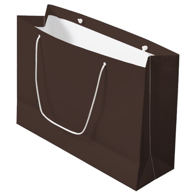 Reicher Espresso Große Geschenktüte (Vorderseite Schrägansicht)