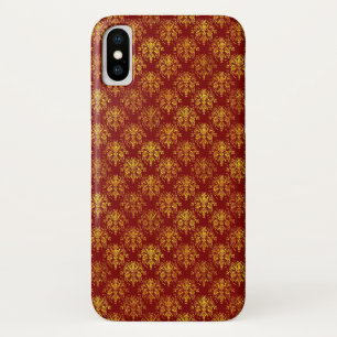 Reicher Feiertags-Damast Case-Mate iPhone Hülle