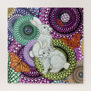 Reicher Kaninchen Puzzle