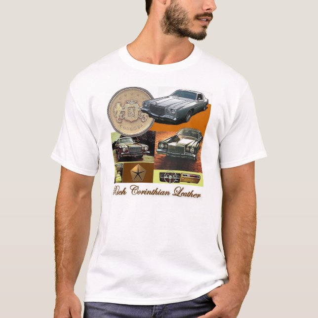 Reicher korinthischer lederner T - Shirt (Vorderseite)