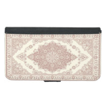 Reicher Mauve- und Beige-Perserteppich Samsung-Hül