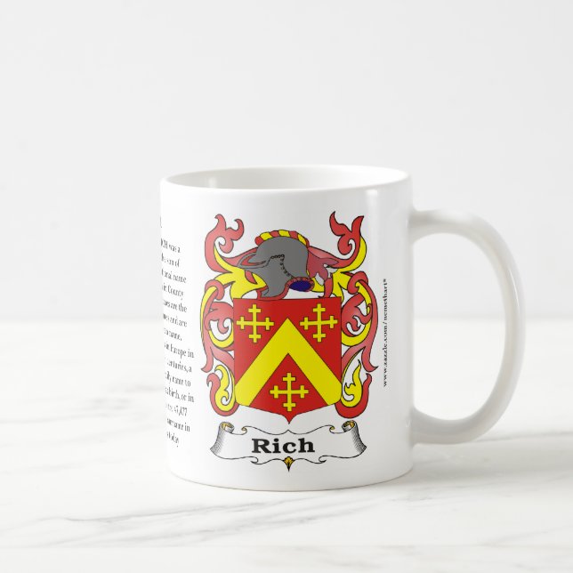 Reiches Familien-Wappen Tasse (Rechts)