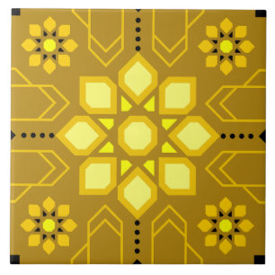 Reiches islamisches Mosaik-Ornament Fliese